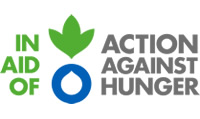 Action Against Hunger charity logo – global hunger relief programs